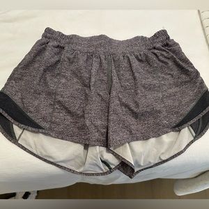 4 Pairs of Lululemon Hotty Hot Shorts - Size 8; 4in inseam